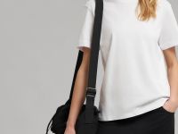 Футболка свободного кроя из джерси