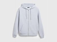 Базовая толстовка на молнии, Серый