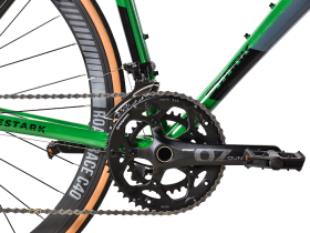 Шоссейный велосипед Stark Peloton 700.4 D, год 2024, цвет Зеленый-Черный, ростовка 22