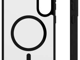 Клип-кейс VLP Moon Case MagSafe для Samsung Galaxy S24 FE чёрный