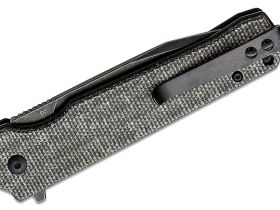 Складной нож QSP Mamba, сталь D2, рукоять микарта