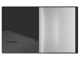 Папка с 20 вкладышами Berlingo "Instinct", 17 мм, 700 мкм, с внутр. карманом, мятный