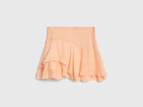 Юбка из шифона для девочек, Оранжевый