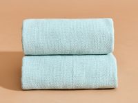 Плед Мелодия, голубой