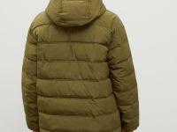 Утепленное пальто силуэта oversize