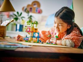 Friends 42666 Конструктор День рождения кошки и дом на дереве