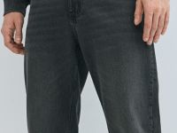 Прямые джинсы Straight, Серый