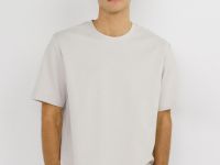 Футболка из текстурной ткани, Белый