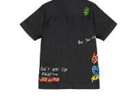 Сорочка текстильная джинсовая для мальчиков