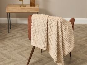 Плед Meo, экрю