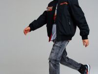Куртка текстильная с полиуретановым покрытием для мальчиков