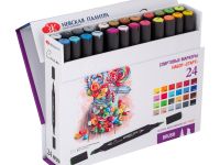 Набор спиртовых маркеров Сонет Twin Brush "Старт" 24 цветов