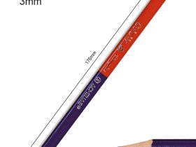 Набор карандашей цветные двусторонние ACMELIAE 6 шт/12 цв. Трехгранные, в картонном футляре