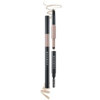 Двойной автоматический карандаш для бровей WAKEMAKE Powder Jet Dual Brow 08 Ash Brown