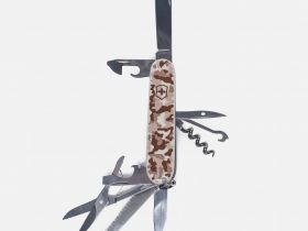 Нож перочинный Victorinox Huntsman Comouflage, сталь X55CrMo14, рукоять Cellidor® камуфляж, 15 функций, 91мм