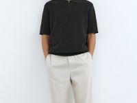 Брюки из микротвила, Белый