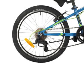 Детский велосипед Novatrack Extreme 20, год 2021, цвет Синий