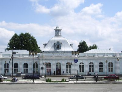 Здание железнодорожного вокзала