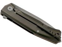 Складной нож LionSteel MT01 BR, сталь M390, рукоять Bronze titanium