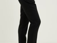 Брюки с шерстью на высокой посадке