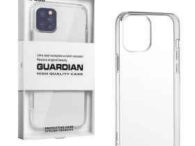 Чехол-накладка Kzdoo Guardian Case для iPhone 14 Pro Max силиконовый (прозрачный)