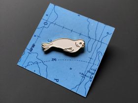 Значок металлический "Нерпа"