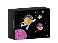 BagXL_black_space_MK Пакет подарочный «Кубикоша в космосе», черный 50*60 (xl)
