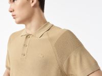 Мужское тёплое трикотажное поло Lacoste