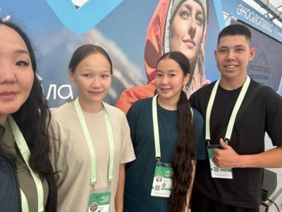 Юные натуралисты из Якутии принимают участие во всероссийском экологическом форуме