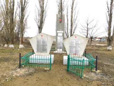 Братская могила советских воинов, погибших в период Сталинградской битвы