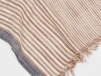 Шарф в полоску из вискозы