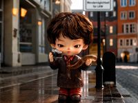 JO-2026052 Коллекционная фигурка Ukio - City Pages