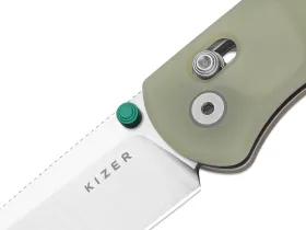 Складной нож Kizer Drop Bear, сталь Nitro-V, рукоять GID G10
