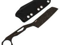 Скелетный нож Mr.Blade Abuser blackwash, сталь AUS-8