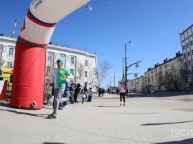 В Якутске состоялся забег наследников Победы «Помним! Гордимся! Благодарим!»