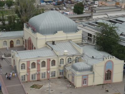 Здание железнодорожного вокзала,1900г.