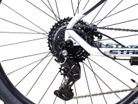 Горный велосипед Stark Tactic 27.4 HD, год 2024, цвет Серый-Зеленый, ростовка 16