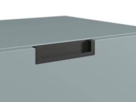 Тумба Лигес 183x87 Серо-зеленый