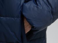 Пуховое пальто со съемным капюшоном