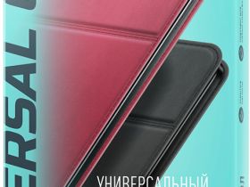 Чехол-книжка BoraSCO для смартфонов 6,1–6,9" Синий