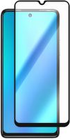 Защитное стекло Krutoff Premium для Infinix HOT 40 / HOT 40 Pro с чёрной рамкой