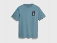 Футболка с принтом, Зеленый