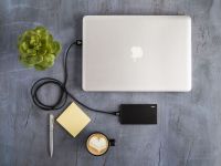 Кабель uBear uBear Cord USB-A - USB-C, 1.2 м черный