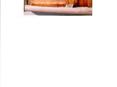 Дом с каменными воротами