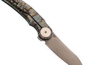 Складной нож Dr.Tech D9618C, сталь M390, рукоять титан, камуфляж