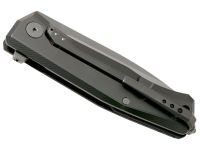 Складной нож LionSteel MT01, сталь M390, рукоять микарта, зеленый