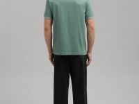 Поло прямого кроя из джерси