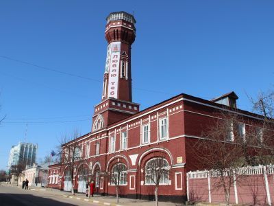 Пожарное депо с конюшней