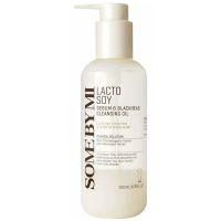 Двухфазное гидрофильное масло с соей Some By Mi Lacto Soy Sebum & Blackhead Cleansing Oil