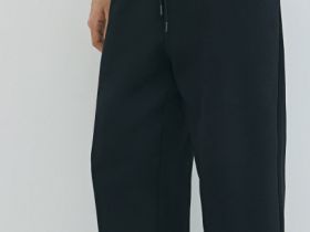 Джоггеры из хлопка, Черный